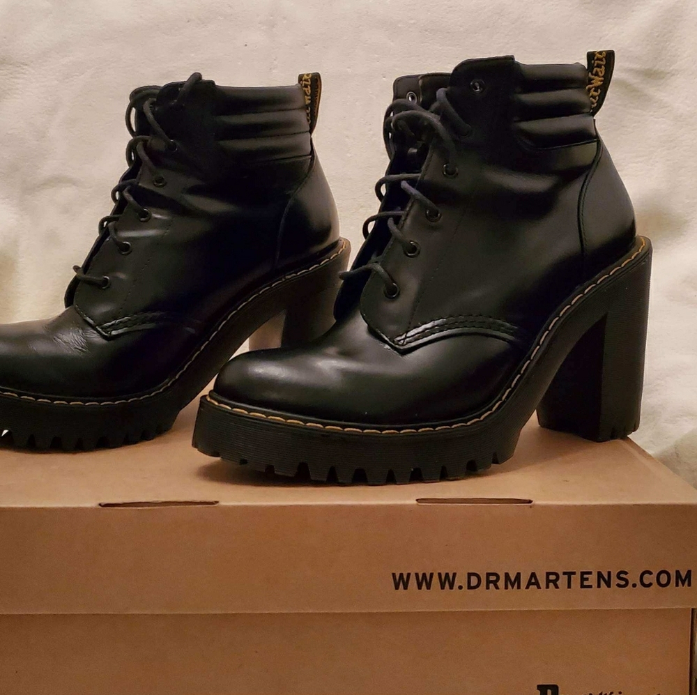 Seirene Collection Persephone Black Dr. Martens